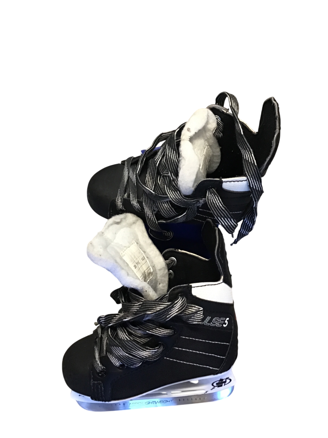 Pulse 5 Skridskor 18 cm Black