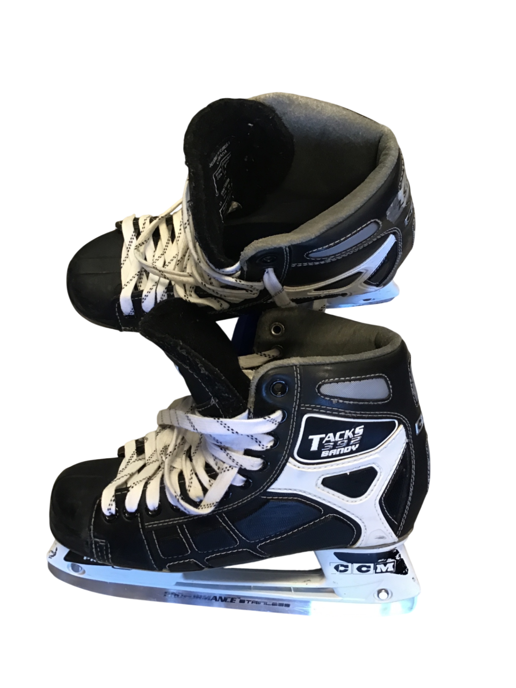 CCM Tacks 392 Bandy Skridskor 25,5 cm Black and White