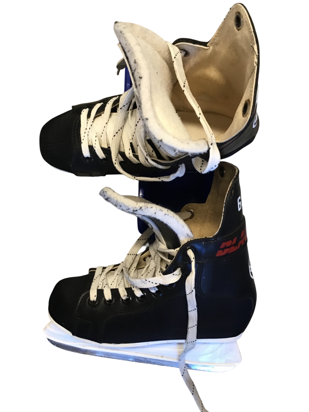 Blackline 6000 Skridskor 23,5 cm Black and white