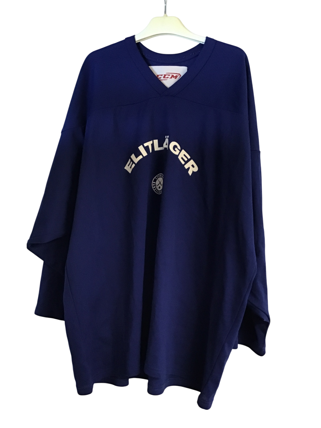 CCM Träningströja 150/170 Navy Blue