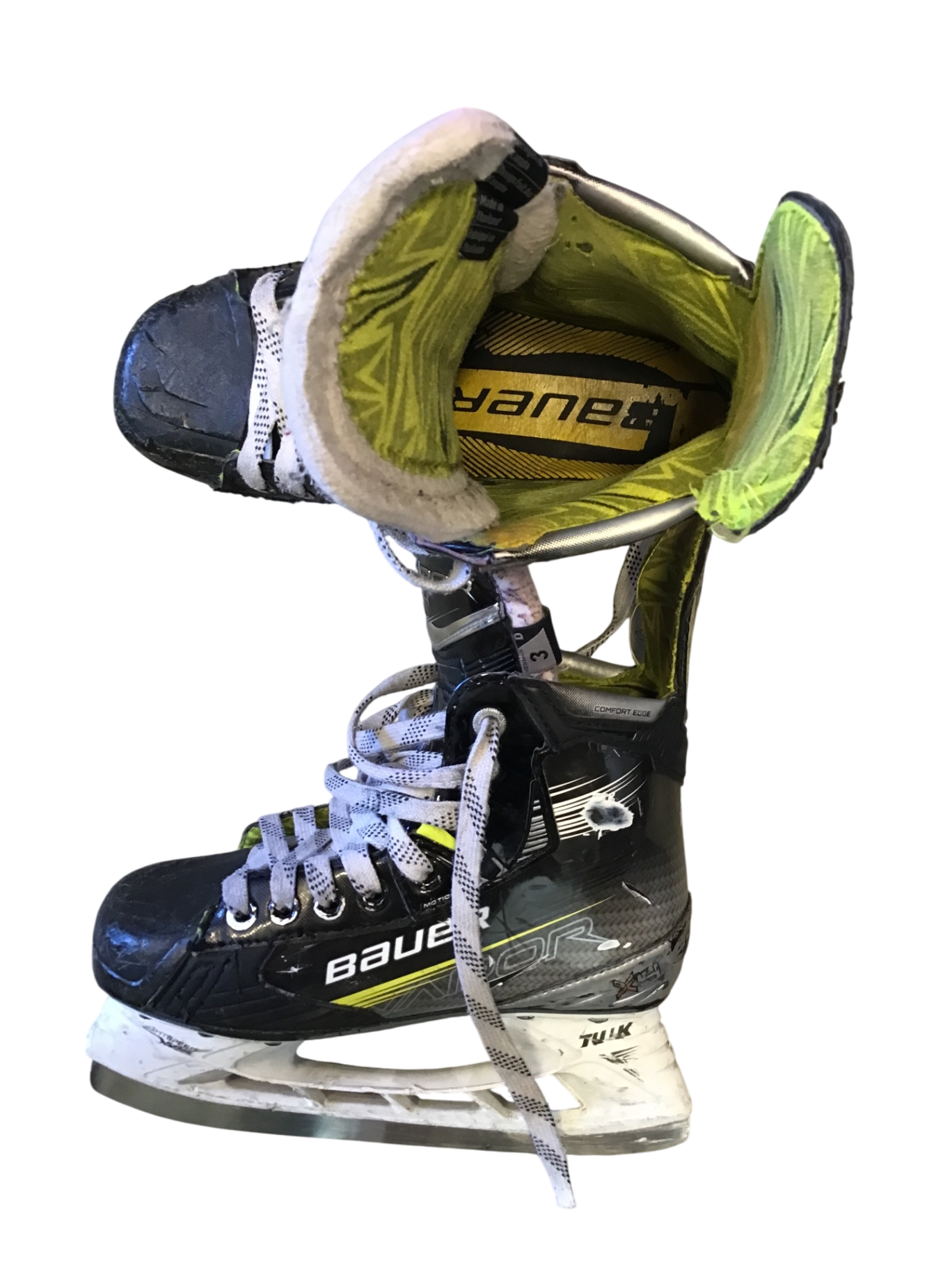 Bauer Vapor X4 Skridskor 22,5 cm Svart gul