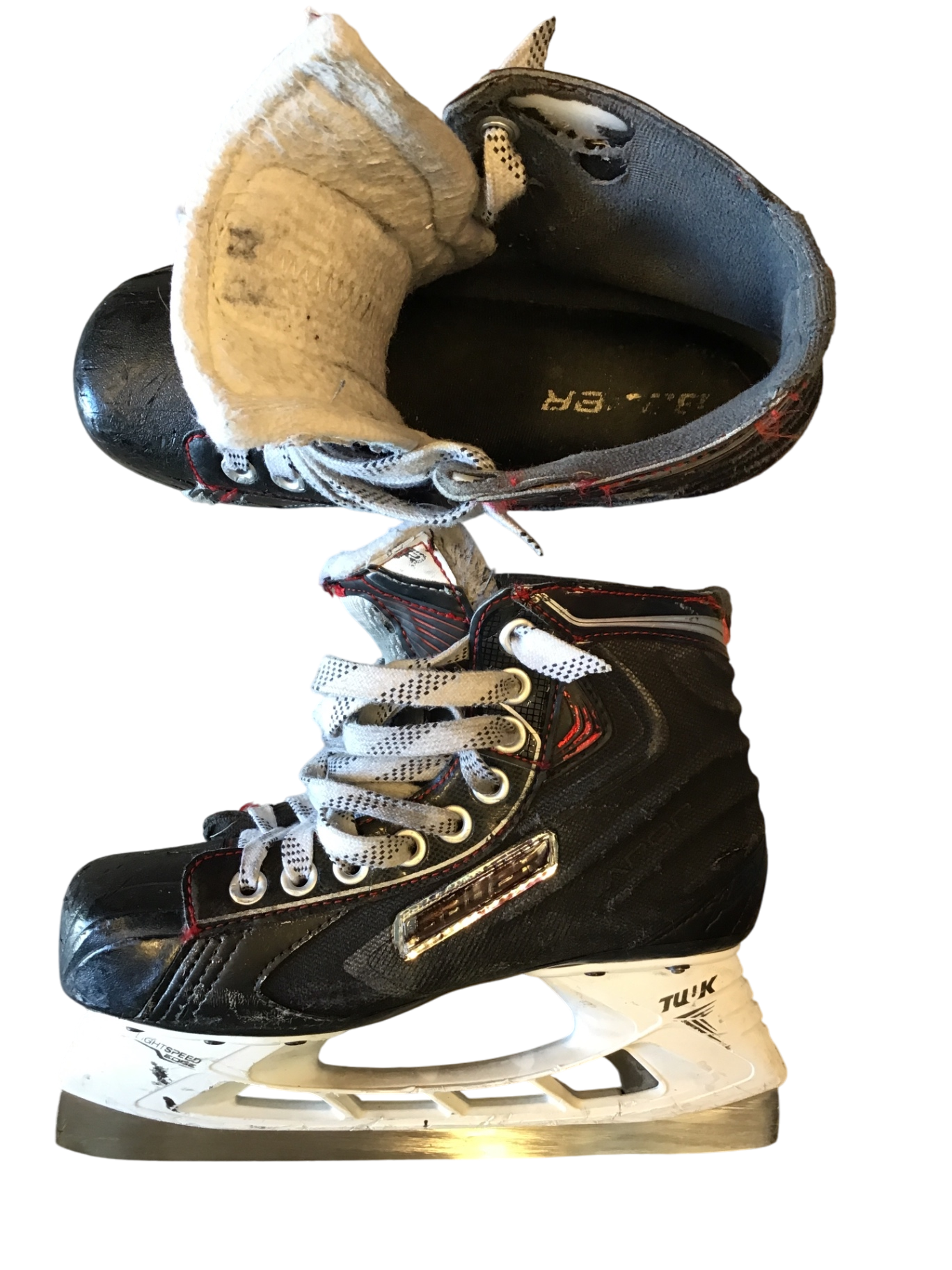Bauer Vapor X60 Skridskor 23,5 cm Svart röd