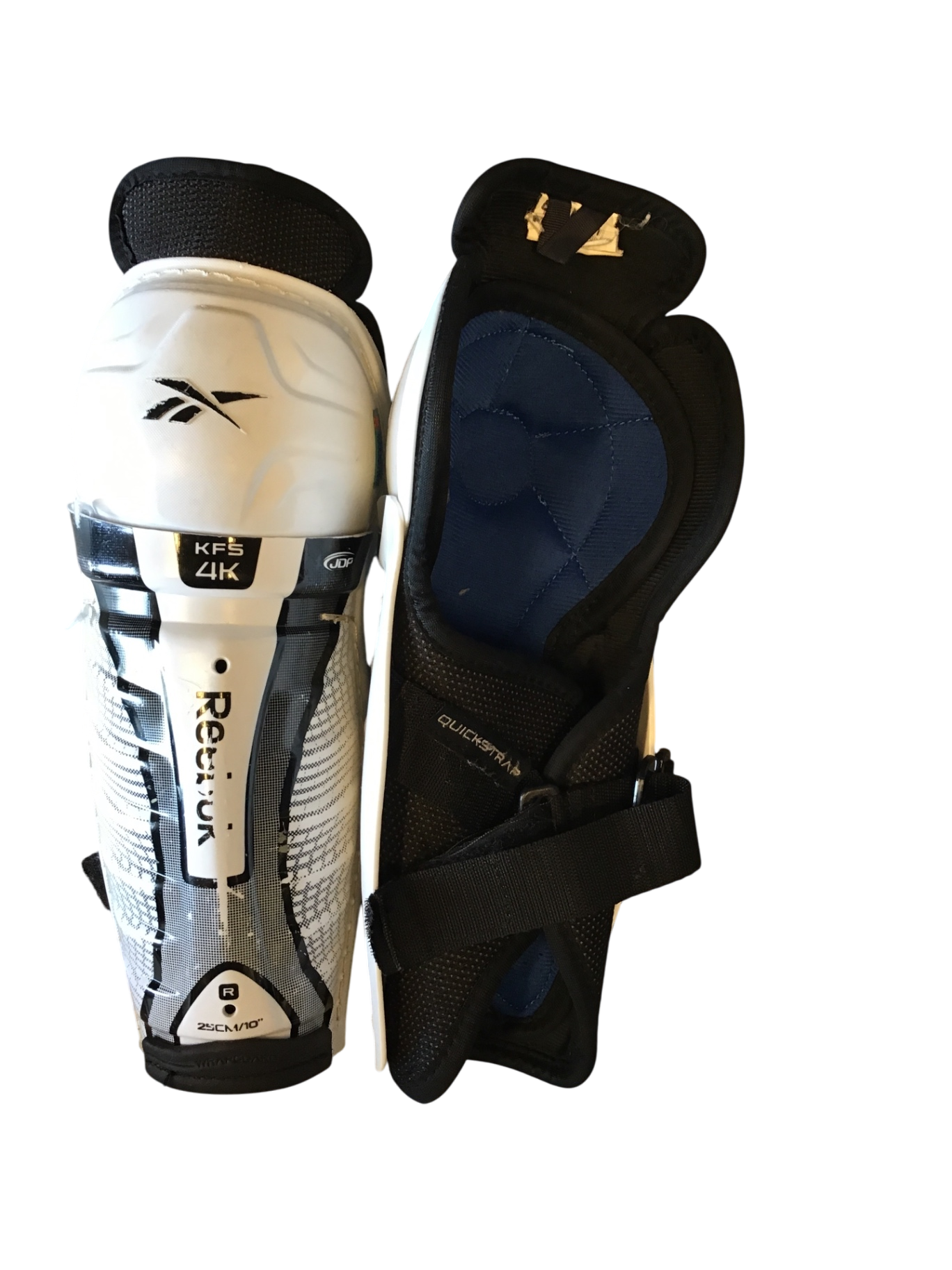 Reebok KFS 4K Benskydd 25 cm Vita