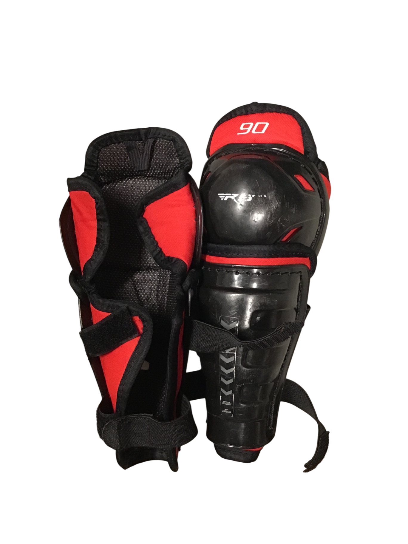 CCM RBZ Benskydd 20 cm Svart röd