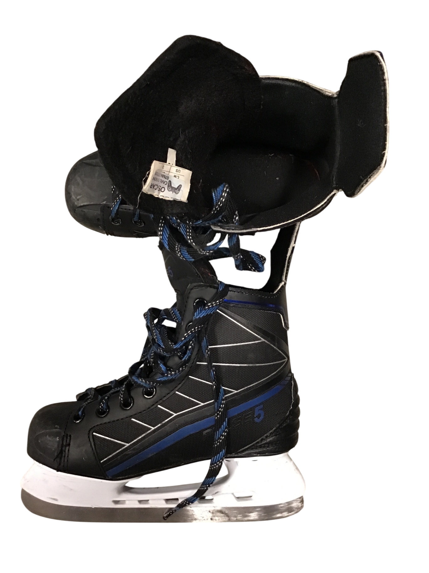 Pulse 5 Skridskor 22 cm Svart