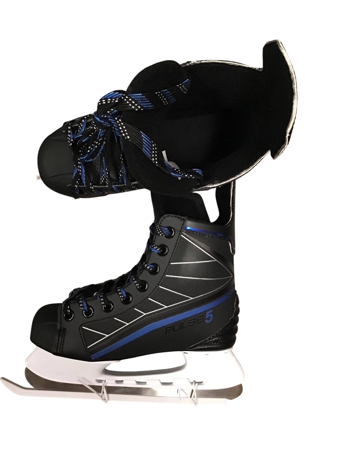 Pulse 5 Skridskor 22 cm Svarta