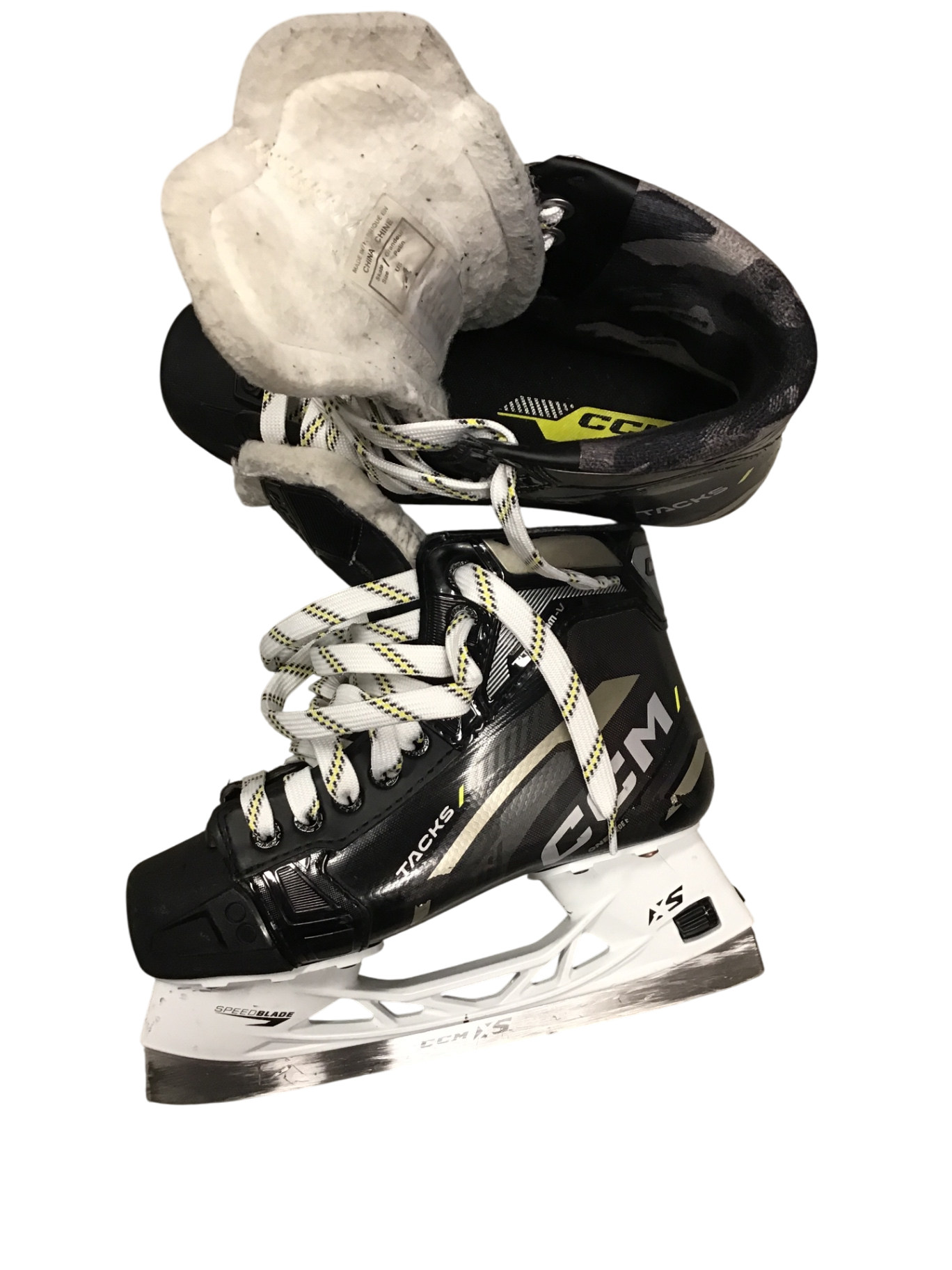 CCM Super Tacks Titanium V Skridskor 23.5 cm Svart