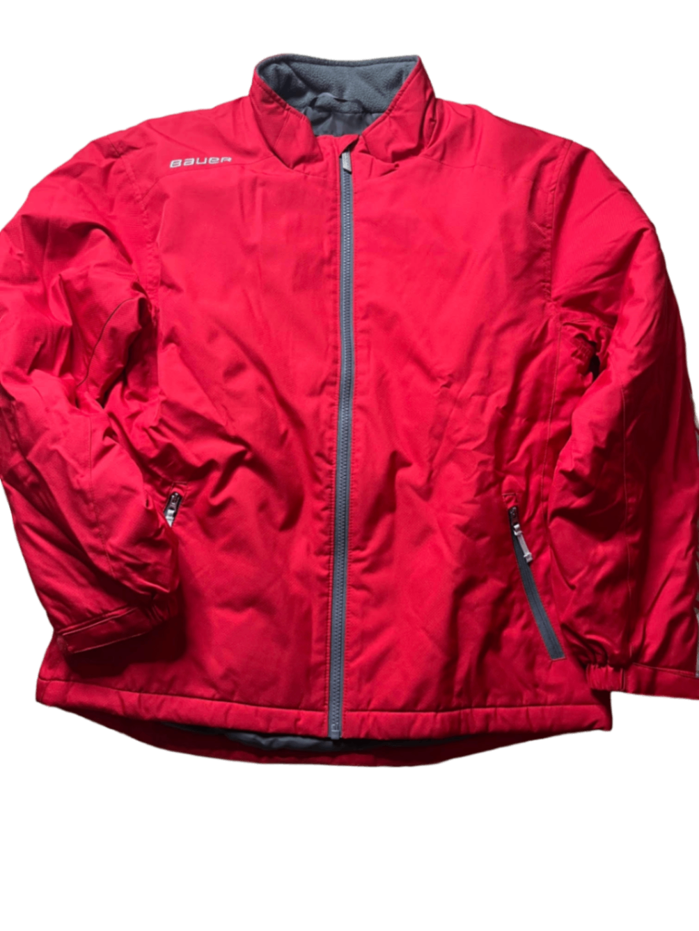 Bauer Överdragsjacka JR L Röd