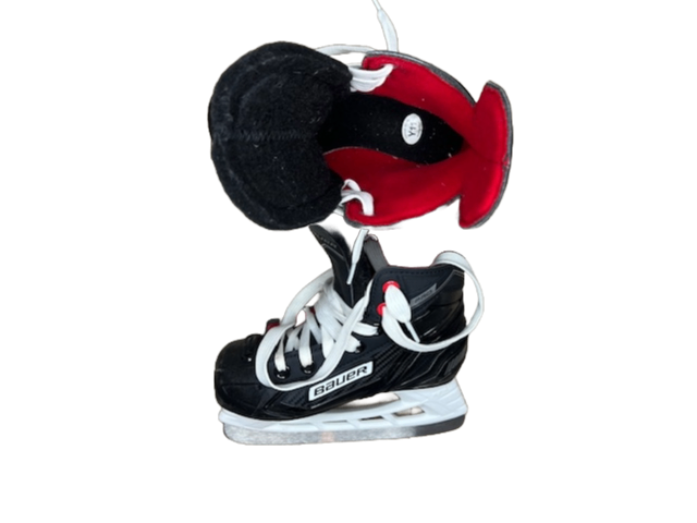 Bauer Pro Skridskor 19 cm Svart röd