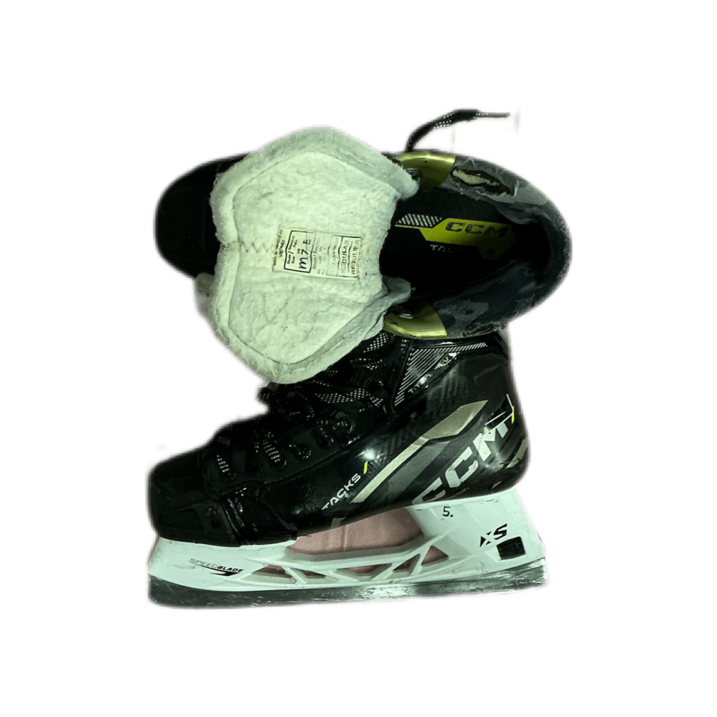 CCM Tacks Titanium V Skridskor 26 cm Svart grå