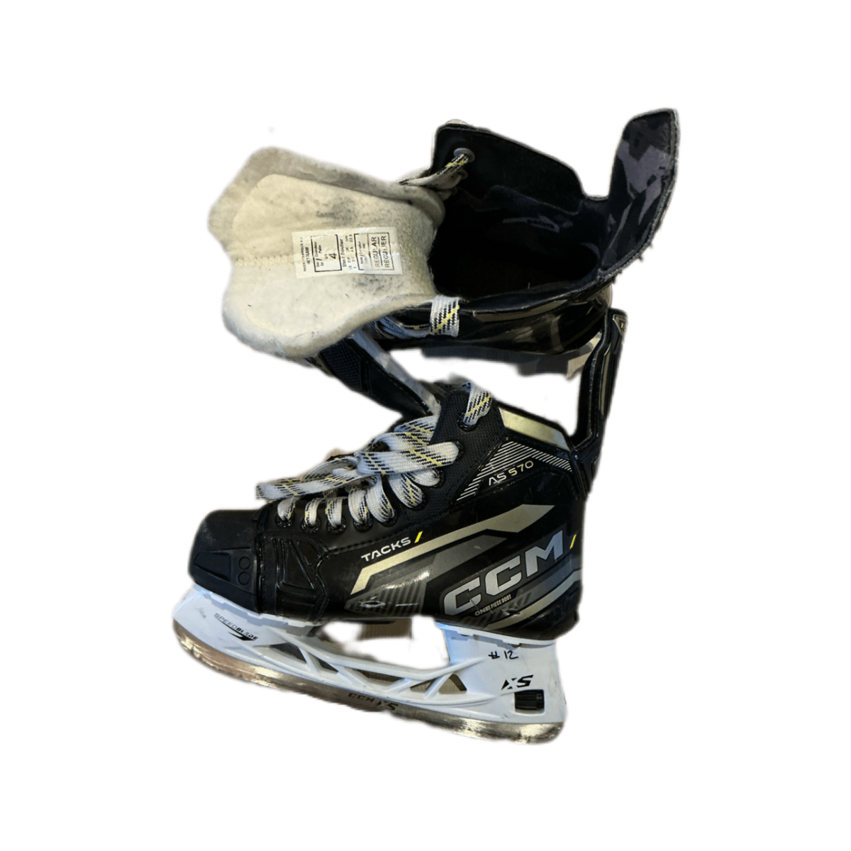 CCM Tacks AS570 Skridskor 23.5 cm Svart grå