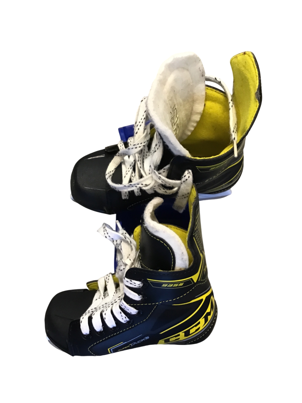 CCM Super Tacks 9355 Skridskor 18 cm Black and yellow