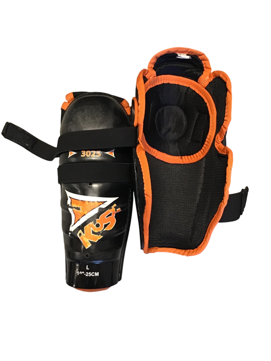 Kosa 3025 Benskydd 25 cm Black and orange