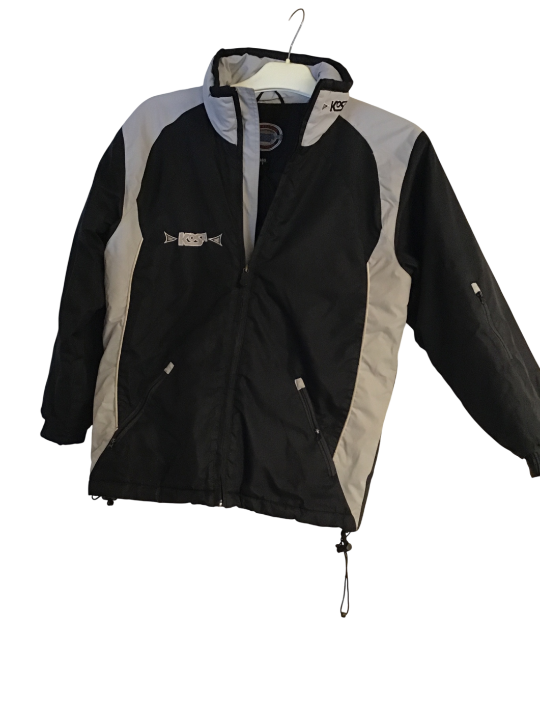 KOSA Överdragsjacka 140 Black and white