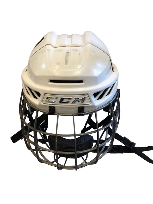 CCM FitLite 3Ds Hjälm S White