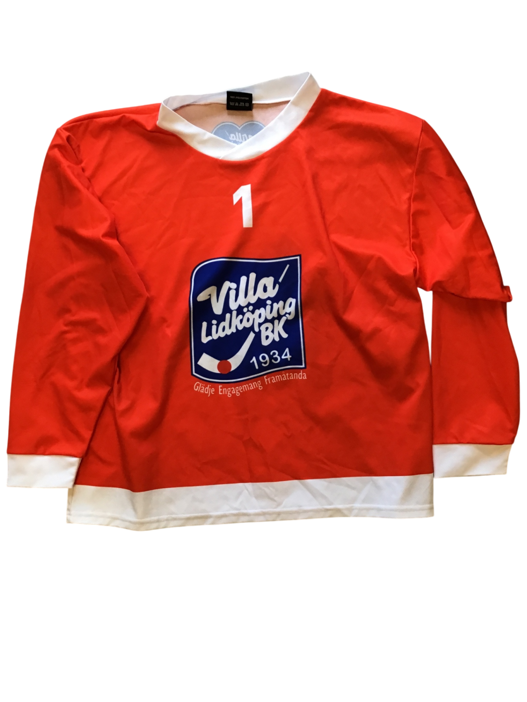 Villa Lidköping BK Träningströja 5 Red and white