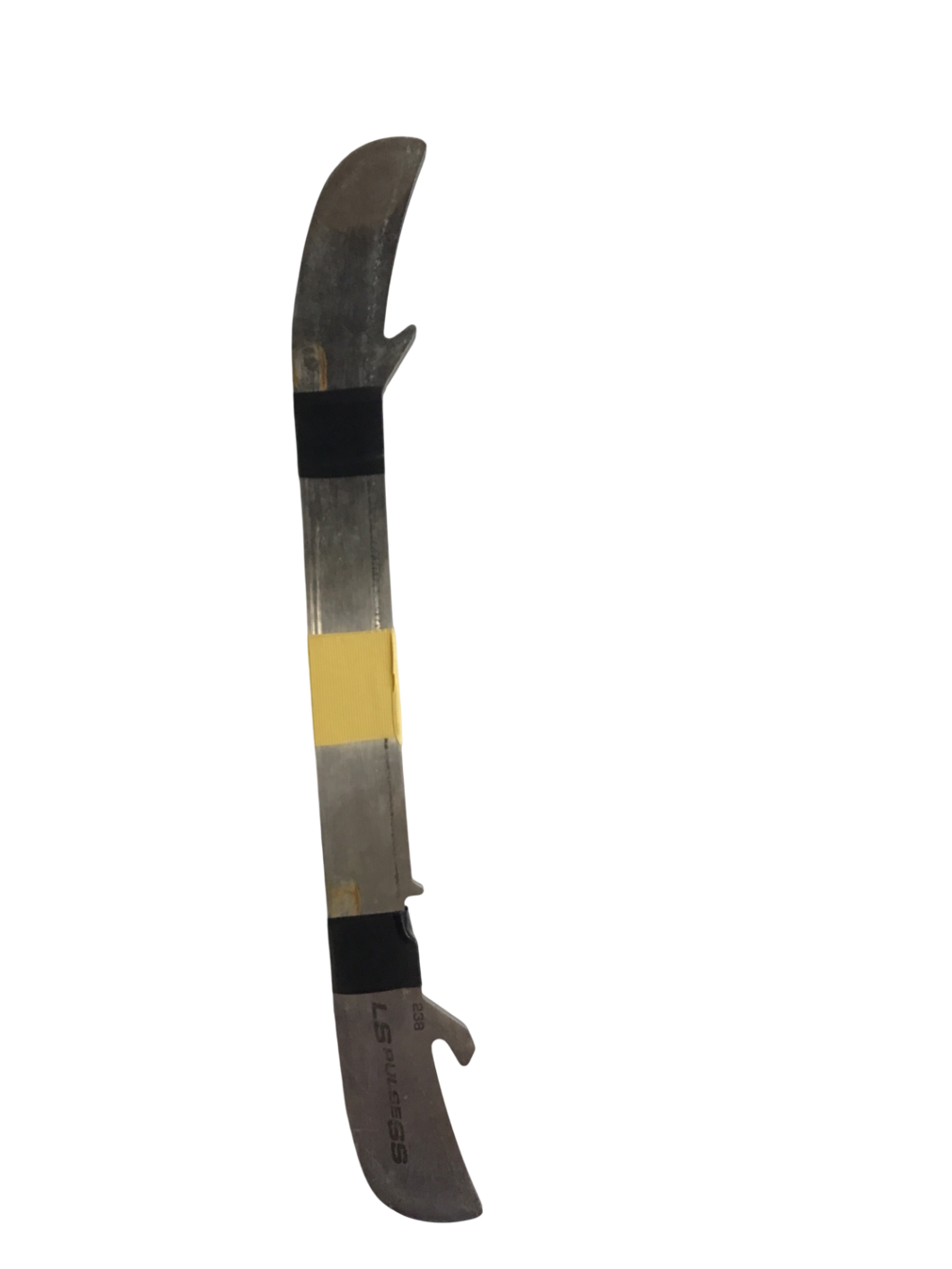 Bauer LS Pulse SS Hockeystål 238 Silver with black and yellow accents