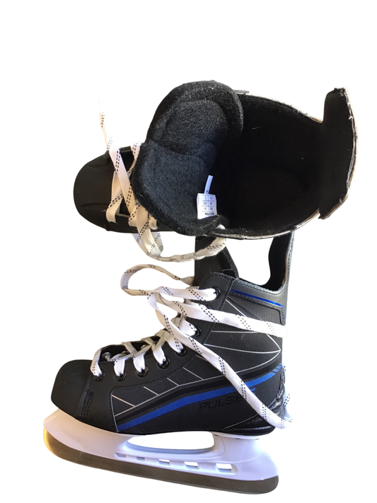 Pulse 5 Skridskor 22 cm Svart blå