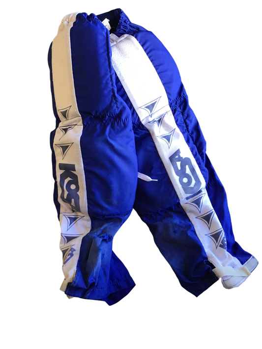 Kosa Bandybyxor 120 Blå vit