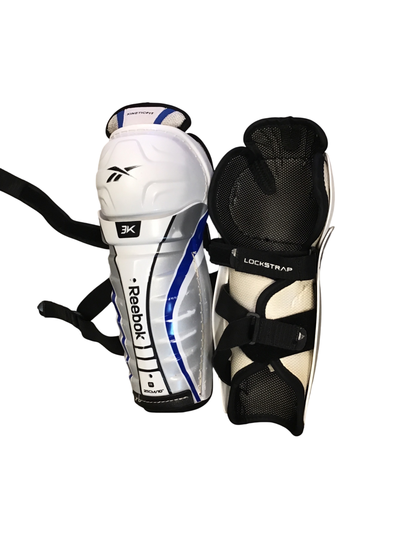 Reebok 3k Benskydd 25 cm Vita