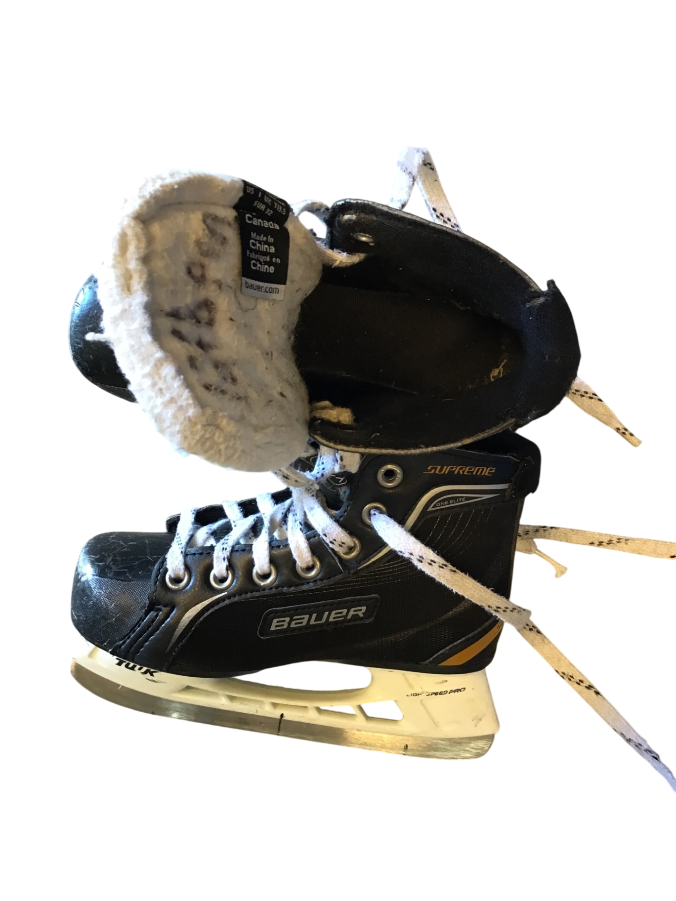 Bauer Supreme Skridskor 20 cm Svart