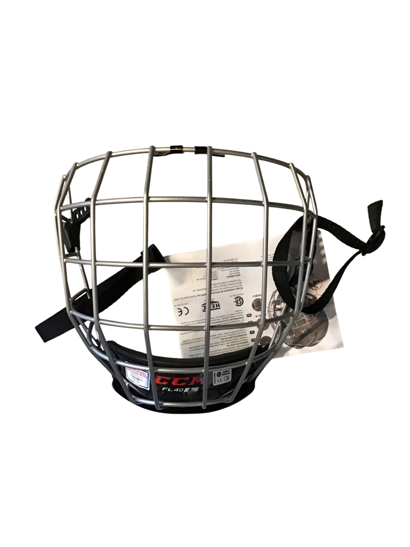 CCM FL40 Galler L Silver