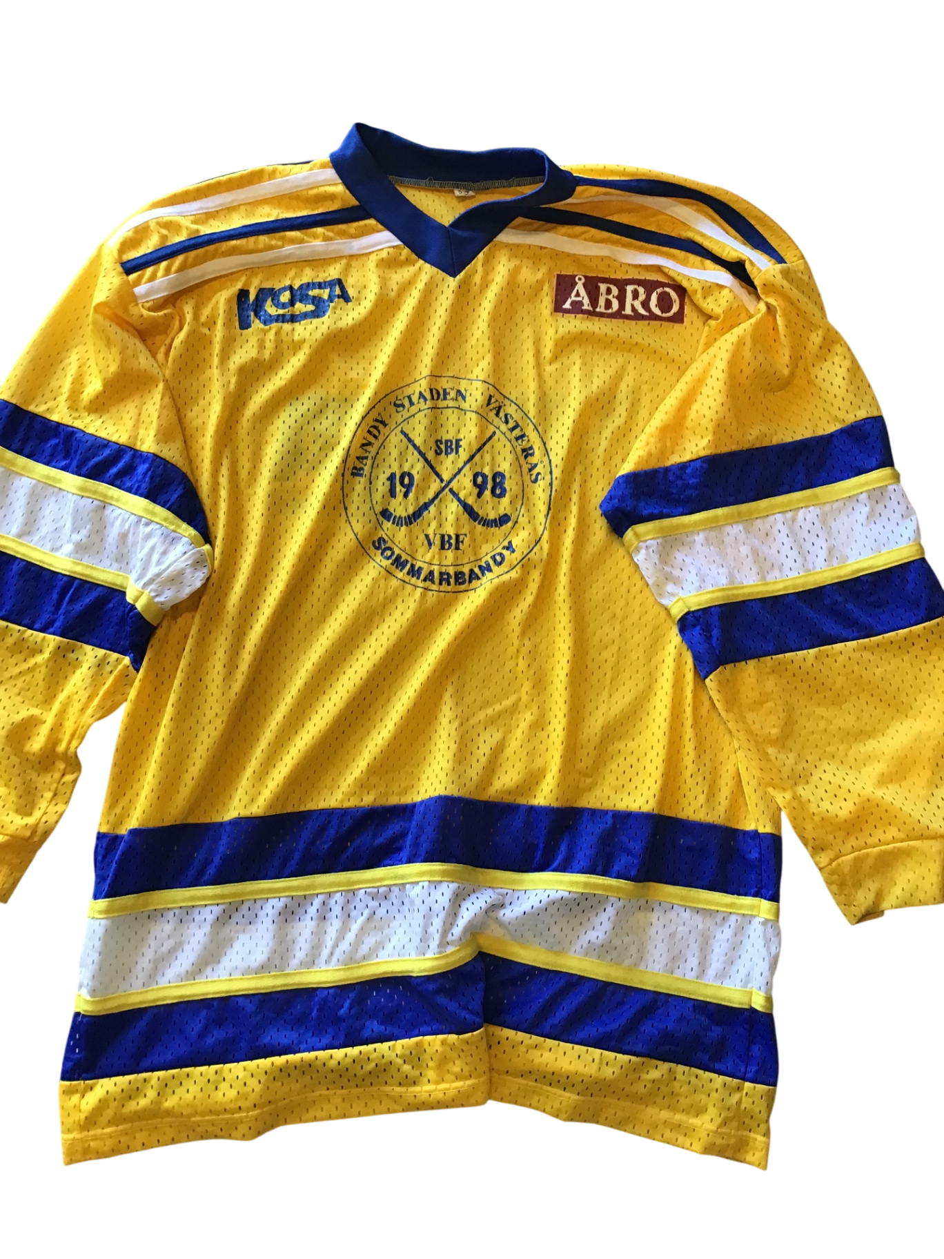 Kosa Träningströja 5 Gul vit blå