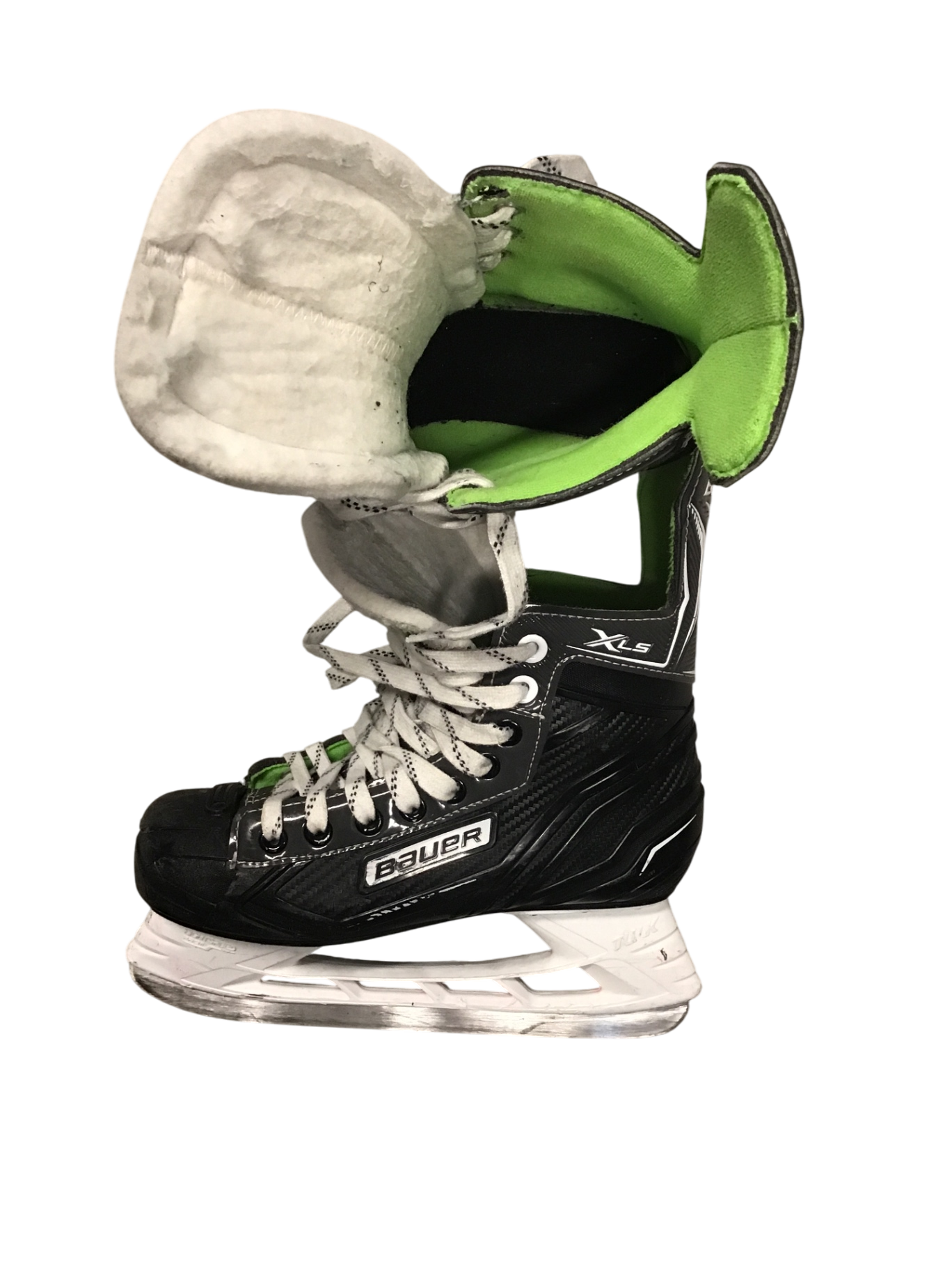 Bauer XLS Skridskor 23 cm Svart grön
