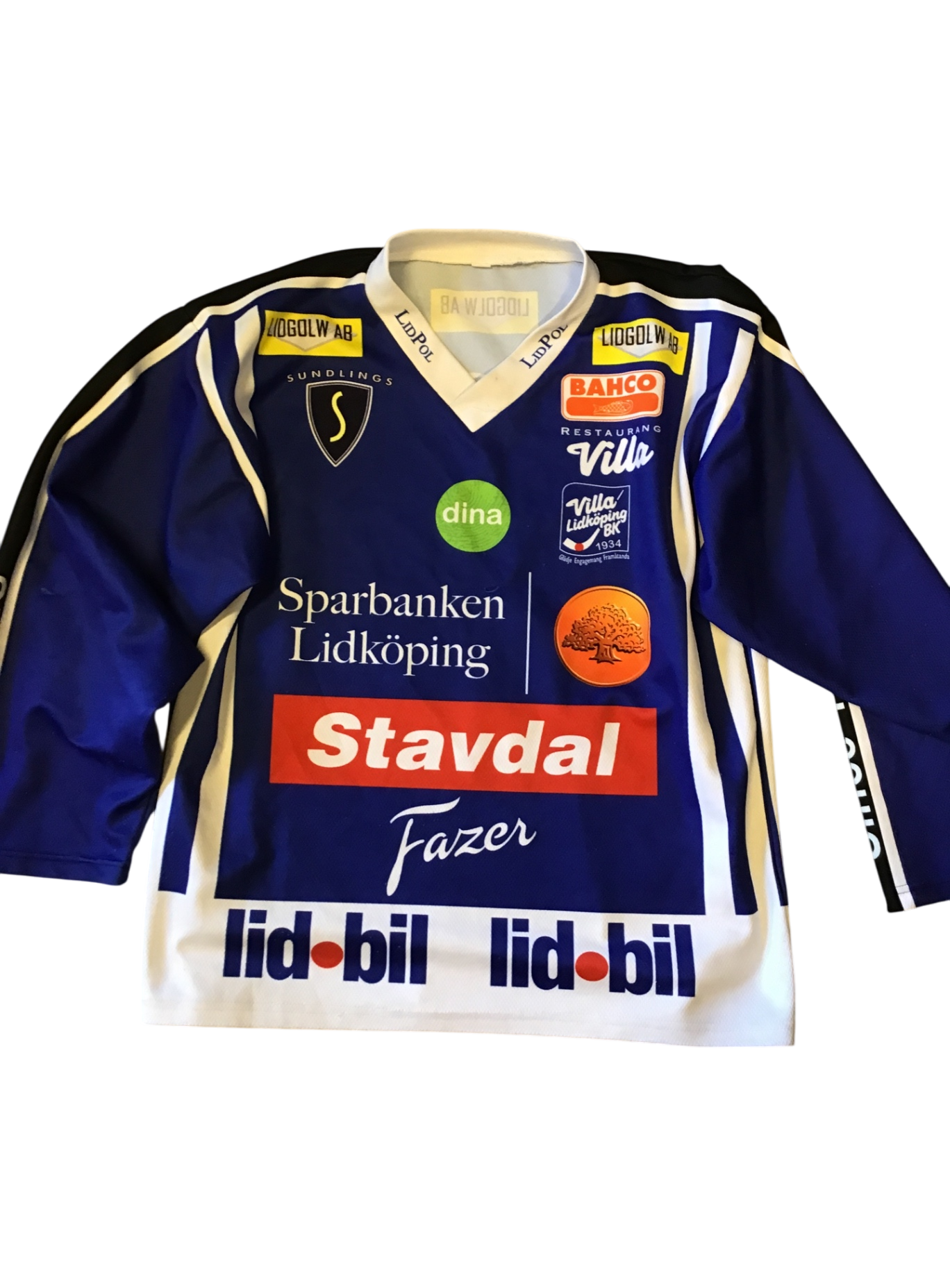 Villa Lidköping BK Matchtröja 150 Blå