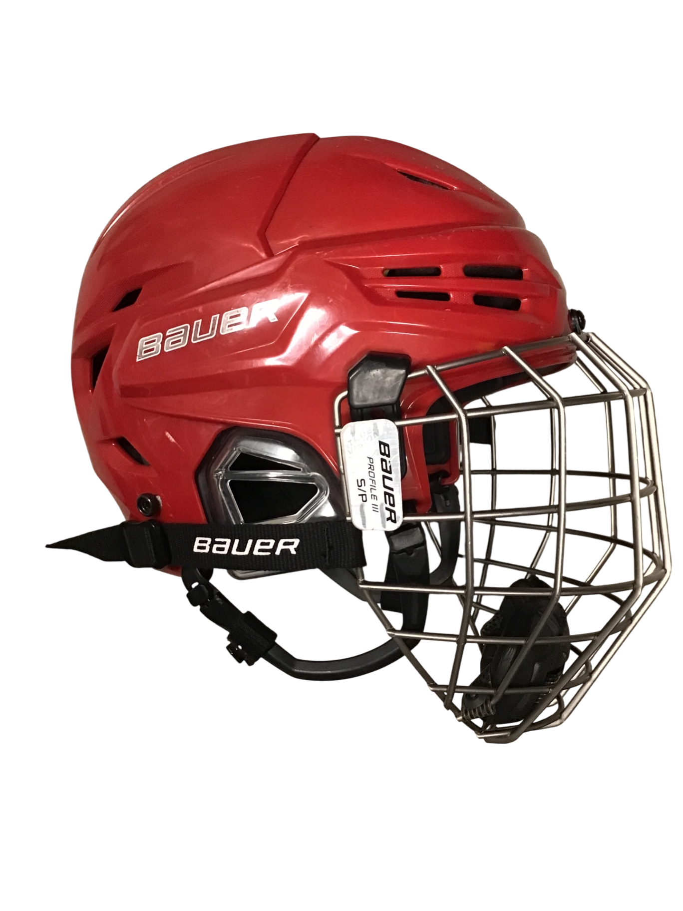 Bauer Reakt 95 Hjälm S Röd