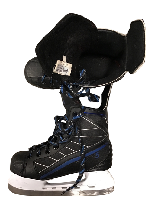 Pulse 5 Skridskor 22 cm Svart