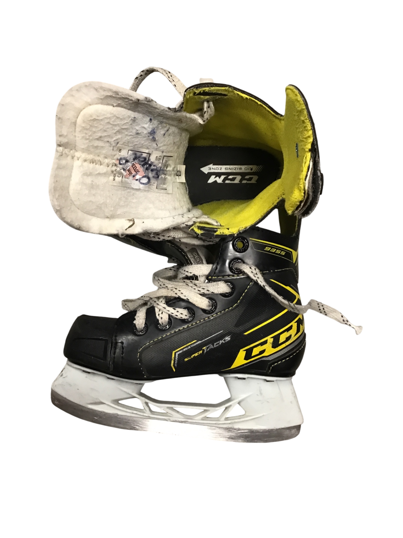 CCM Super Tacks 9355 Skridskor 19 cm Svart gul