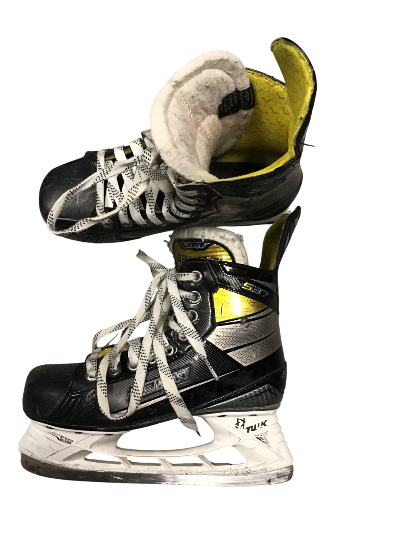 Bauer Supreme S37 Skridskor 23,5 cm Svart gul