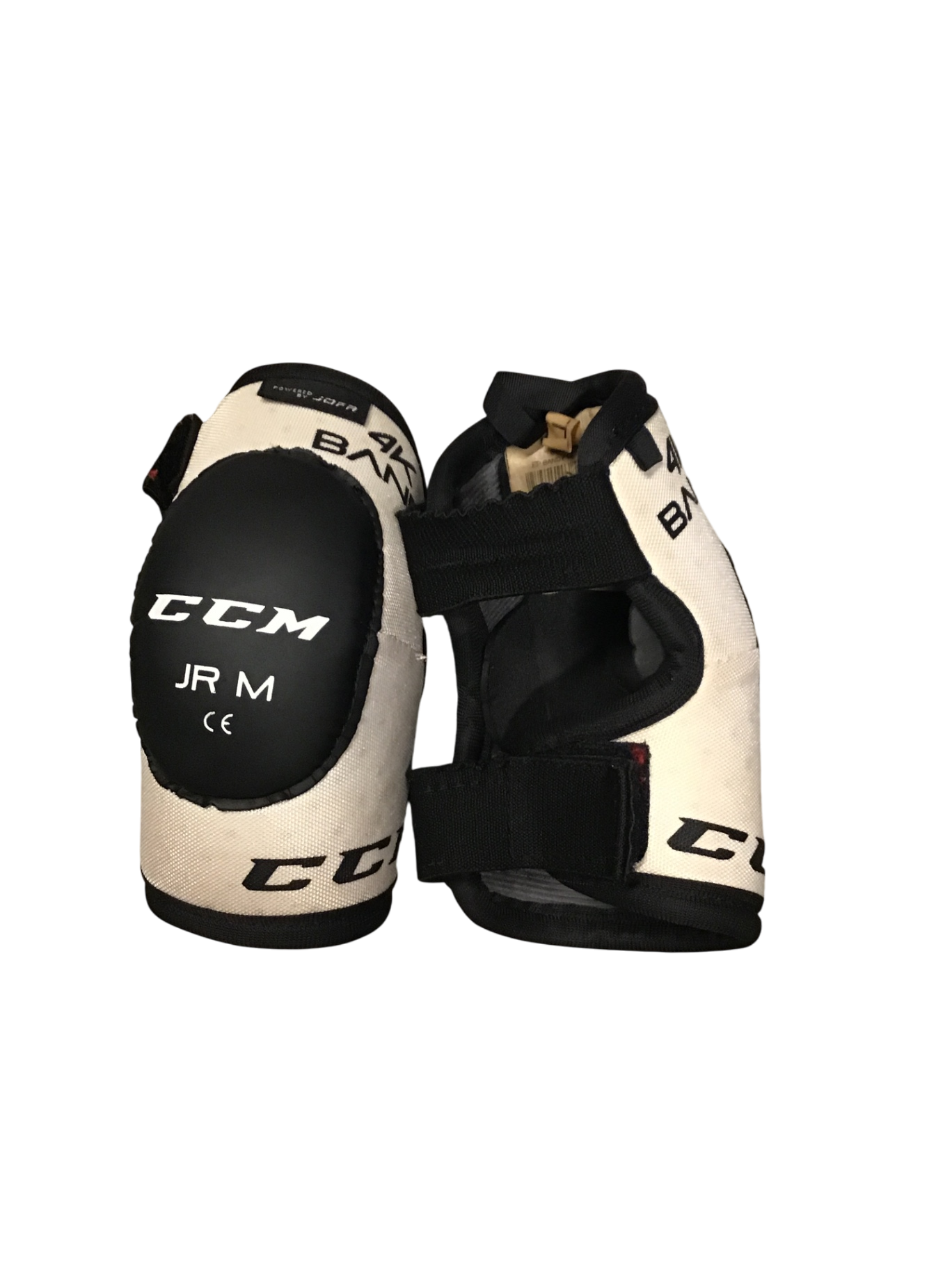 CCM 4K Bandy Armbågsskydd JR M Svart vit