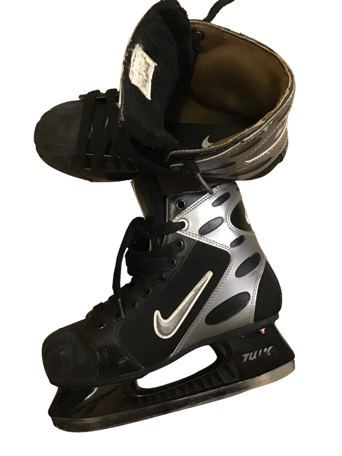 Nike Skridskor 25 cm Svart silver