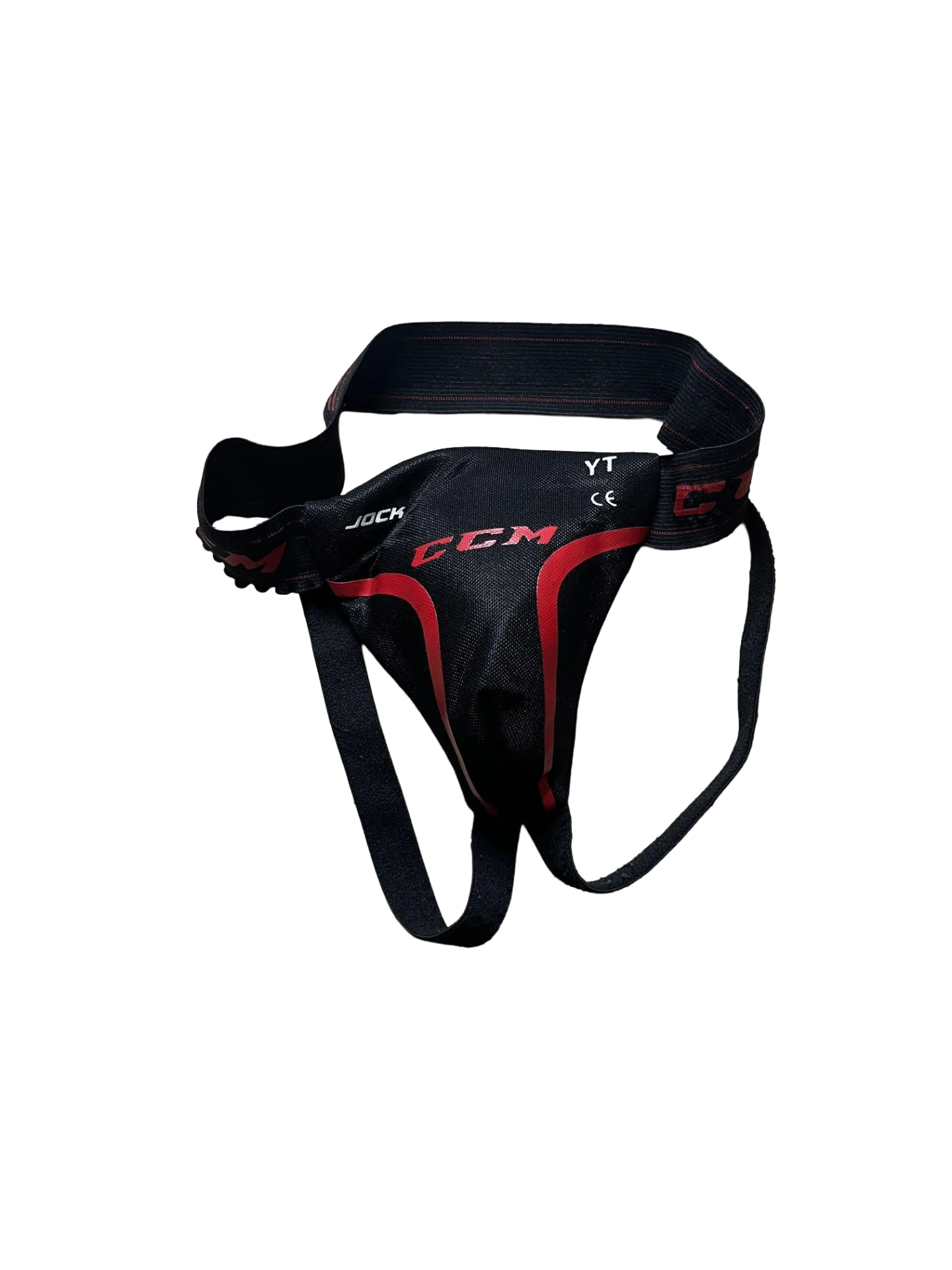 CCM Suspensoar YT Svart röd