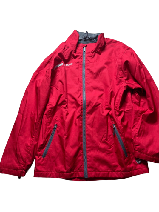 Bauer Överdragsjacka JR M Röd