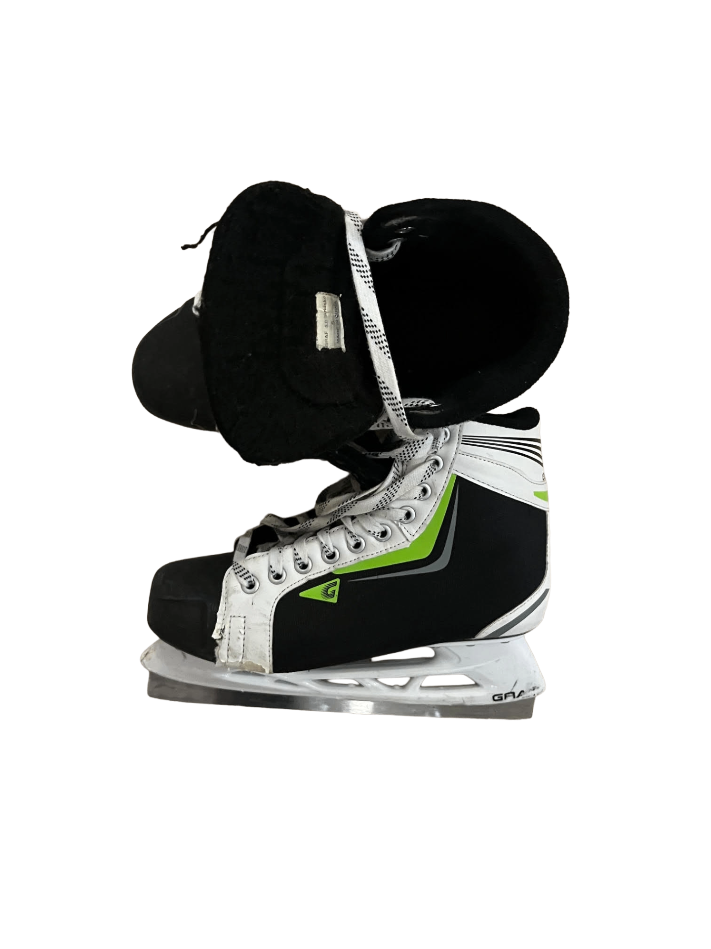 Graf 5.0 Skridskor 26 cm Svart vit