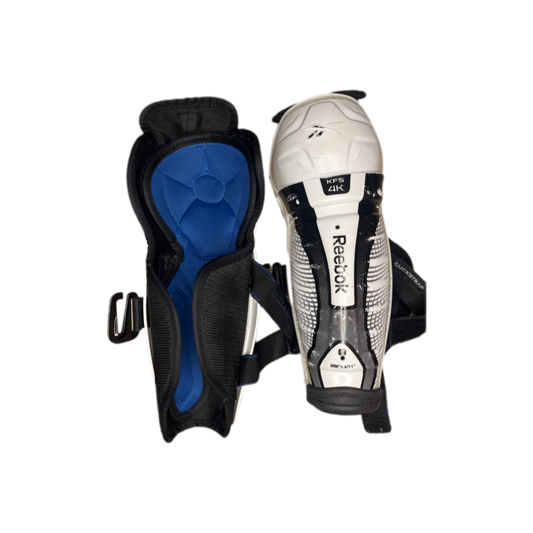 Reebok KFS 4K Benskydd 28 cm Vit