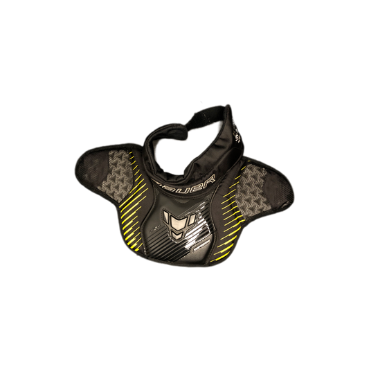 Bauer Supreme Flexorb Målvaktshalsskydd SR L/XL Svart gul