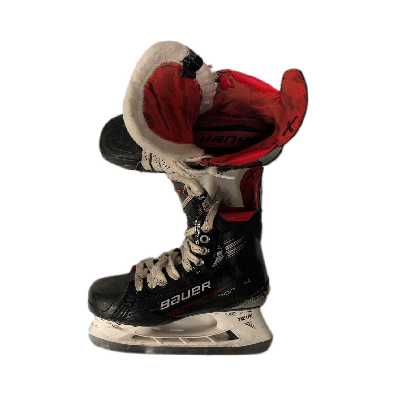 Bauer Vapor X4 Skridskor 24,5 cm Svart röd