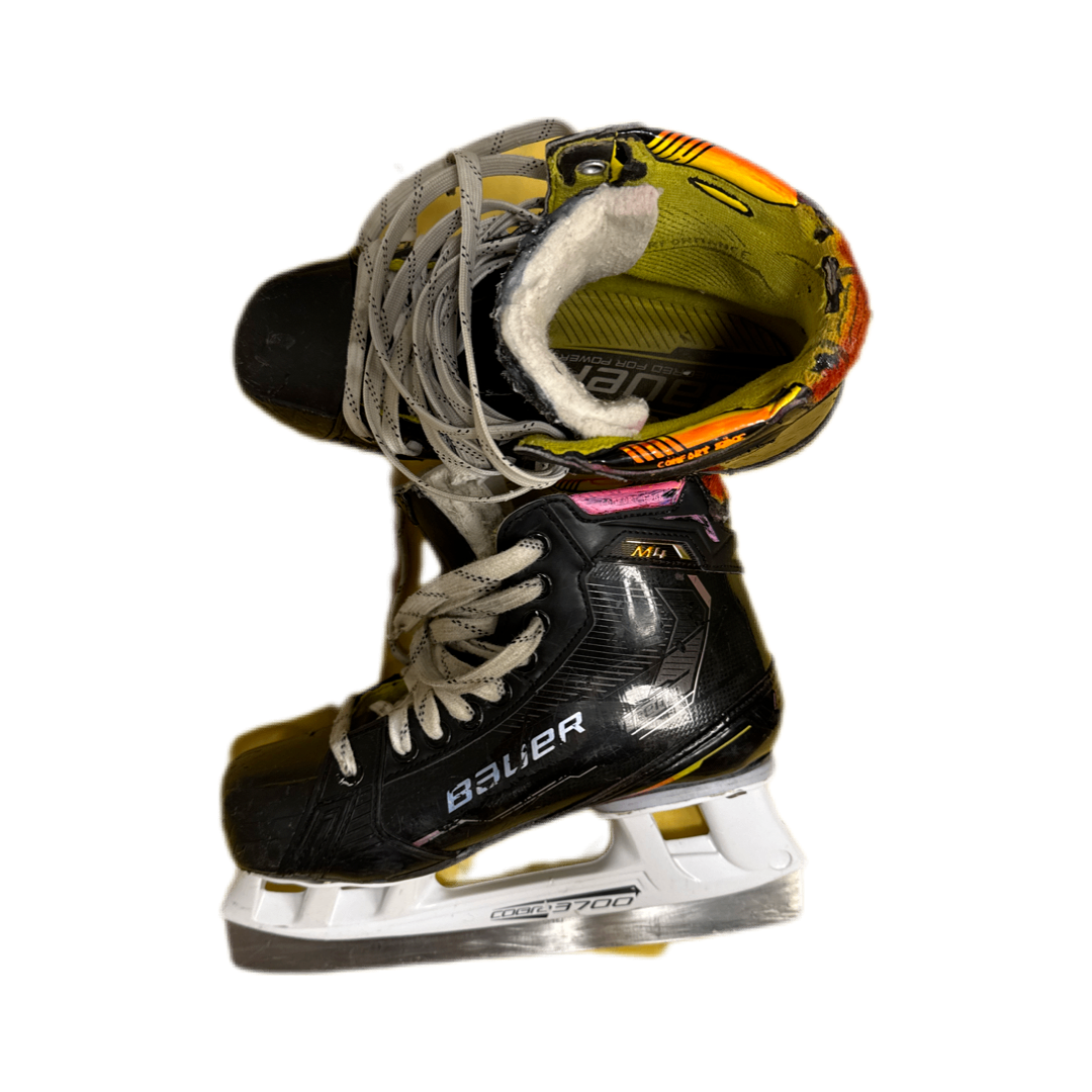 Bauer Supreme M4 Skridskor 25 cm Svart gul